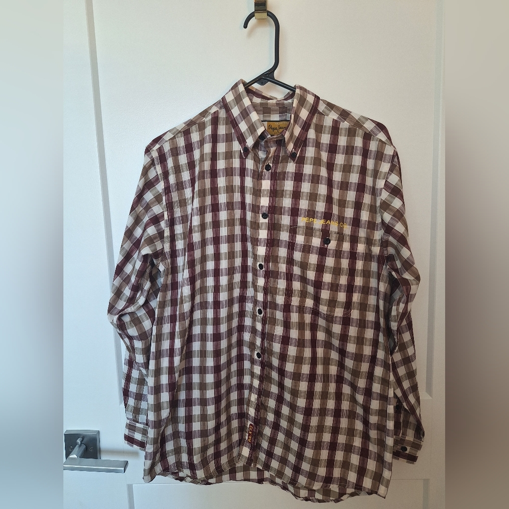 Pepe Jeans Men's Long Sleeve Shirt